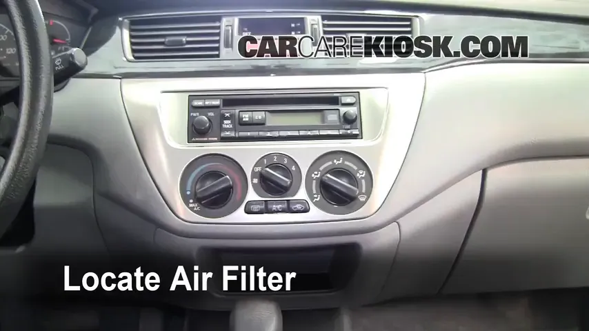 2005 Mitsubishi Lancer ES 2.0L 4 Cyl. Air Filter (Cabin)